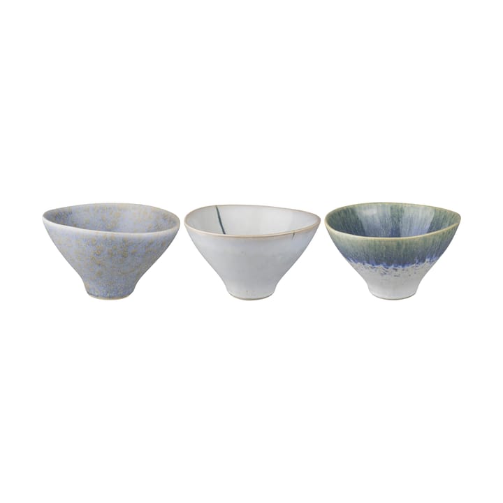 Elements skål medium Ø15,5 cm 3 dele - Blue - Mette Ditmer