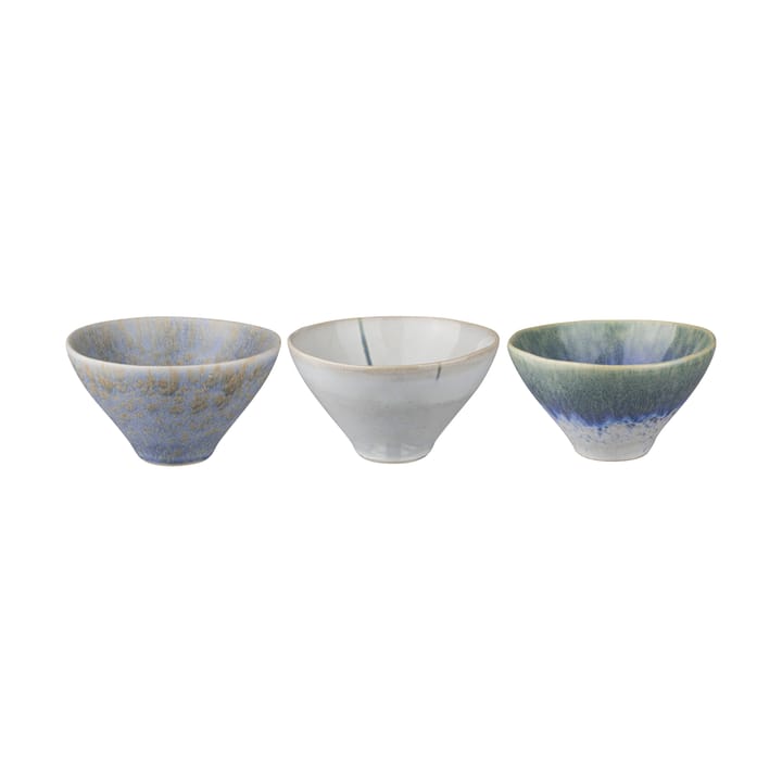 Elements skål small Ø12 cm 3 dele - Blue - Mette Ditmer