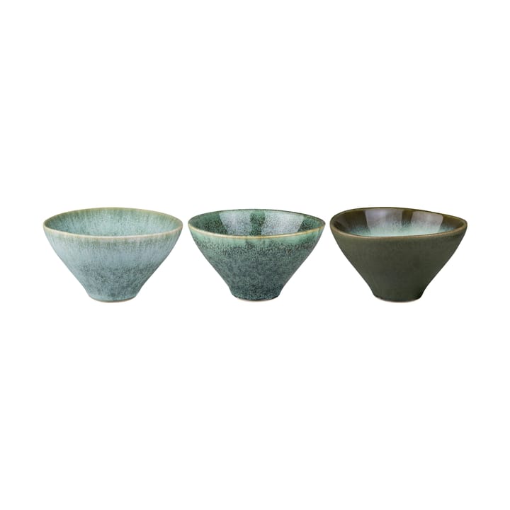 Elements skål small Ø12 cm 3 dele - Green - Mette Ditmer