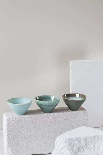 Elements skål small Ø12 cm 3 dele - Green - Mette Ditmer