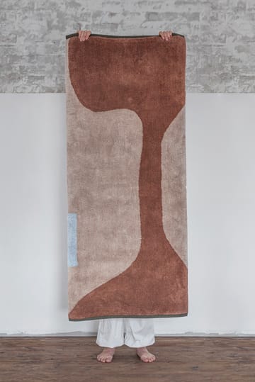 Figura måtte - Brick, 70x150 cm - Mette Ditmer