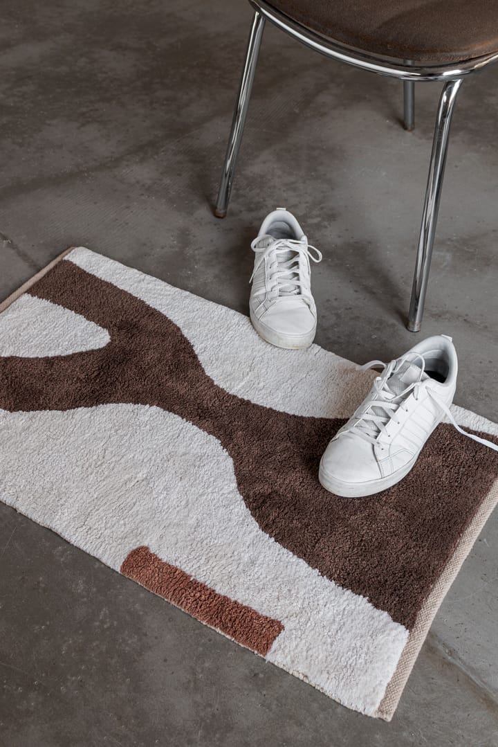 Figura måtte, Brown, 50x80 cm Mette Ditmer