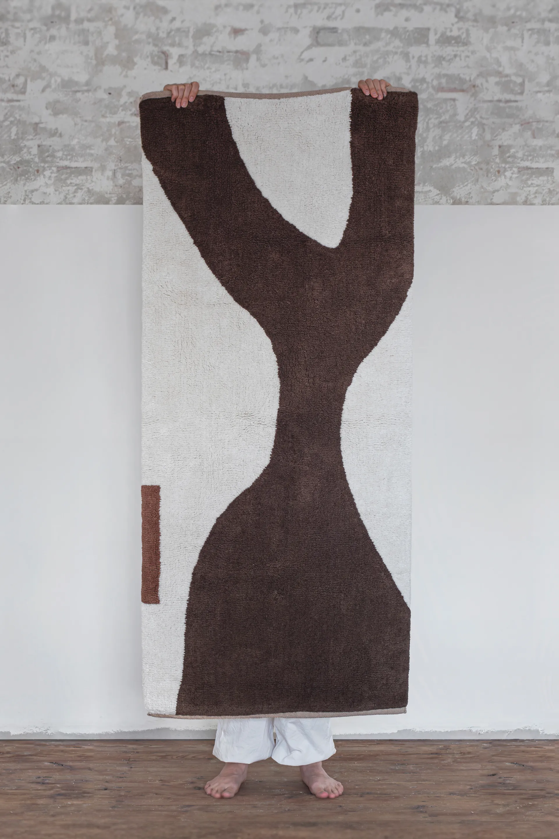 Figura måtte, Brown, 70x150 cm Mette Ditmer