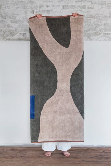 Figura måtte - Dark olive, 70x150 cm - Mette Ditmer