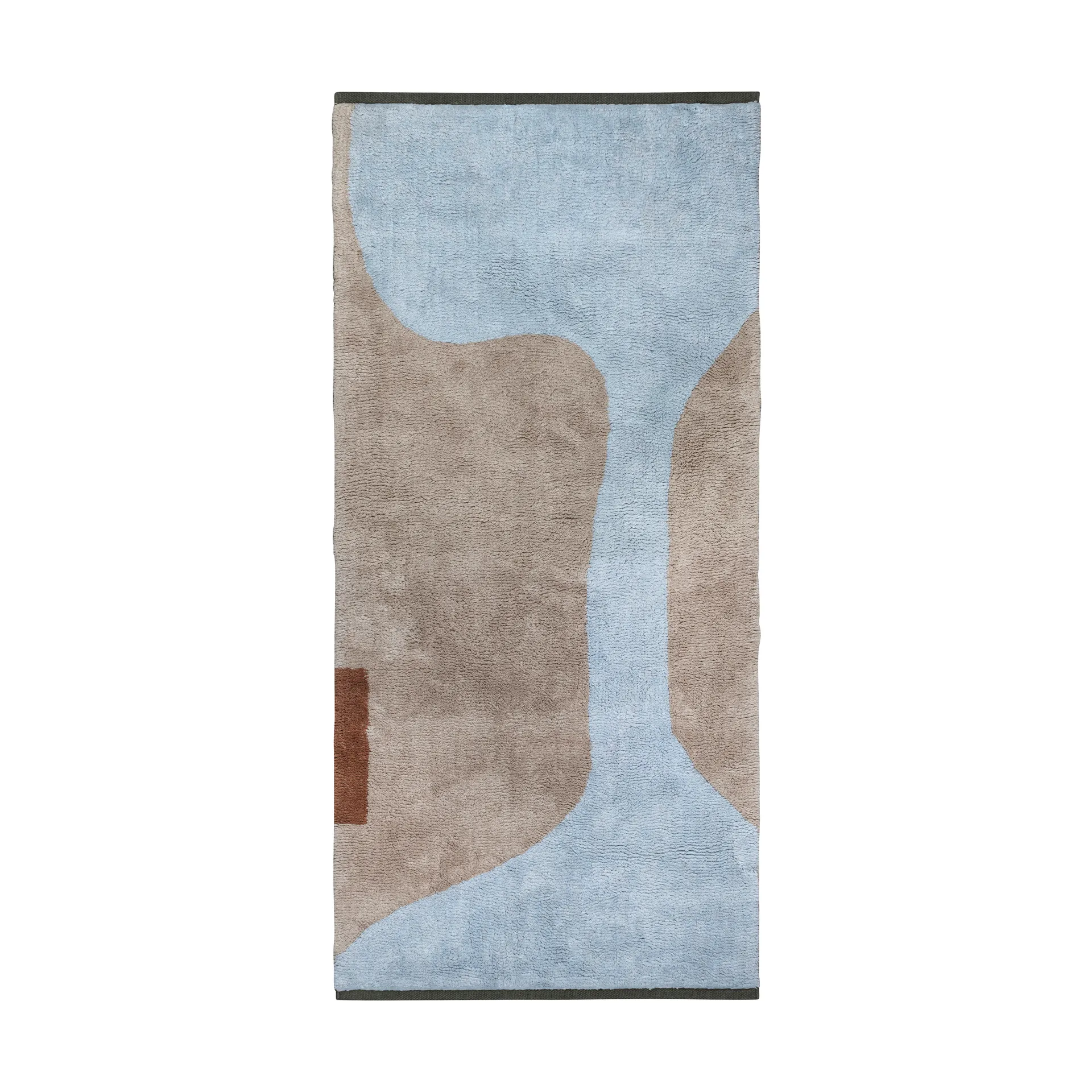 Figura måtte, Light blue, 50x80 cm Mette Ditmer