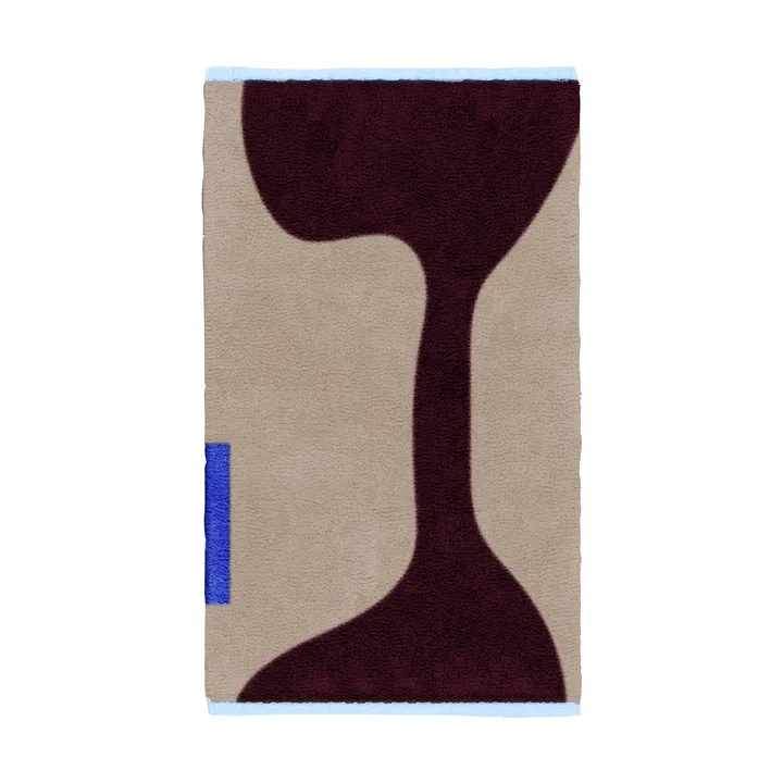 Figura måtte - Red-Beige, 50x80 cm - Mette Ditmer