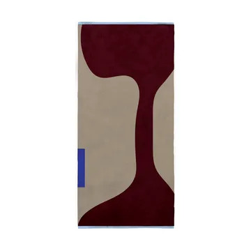 Figura måtte - Red-Beige, 70x150 cm - Mette Ditmer