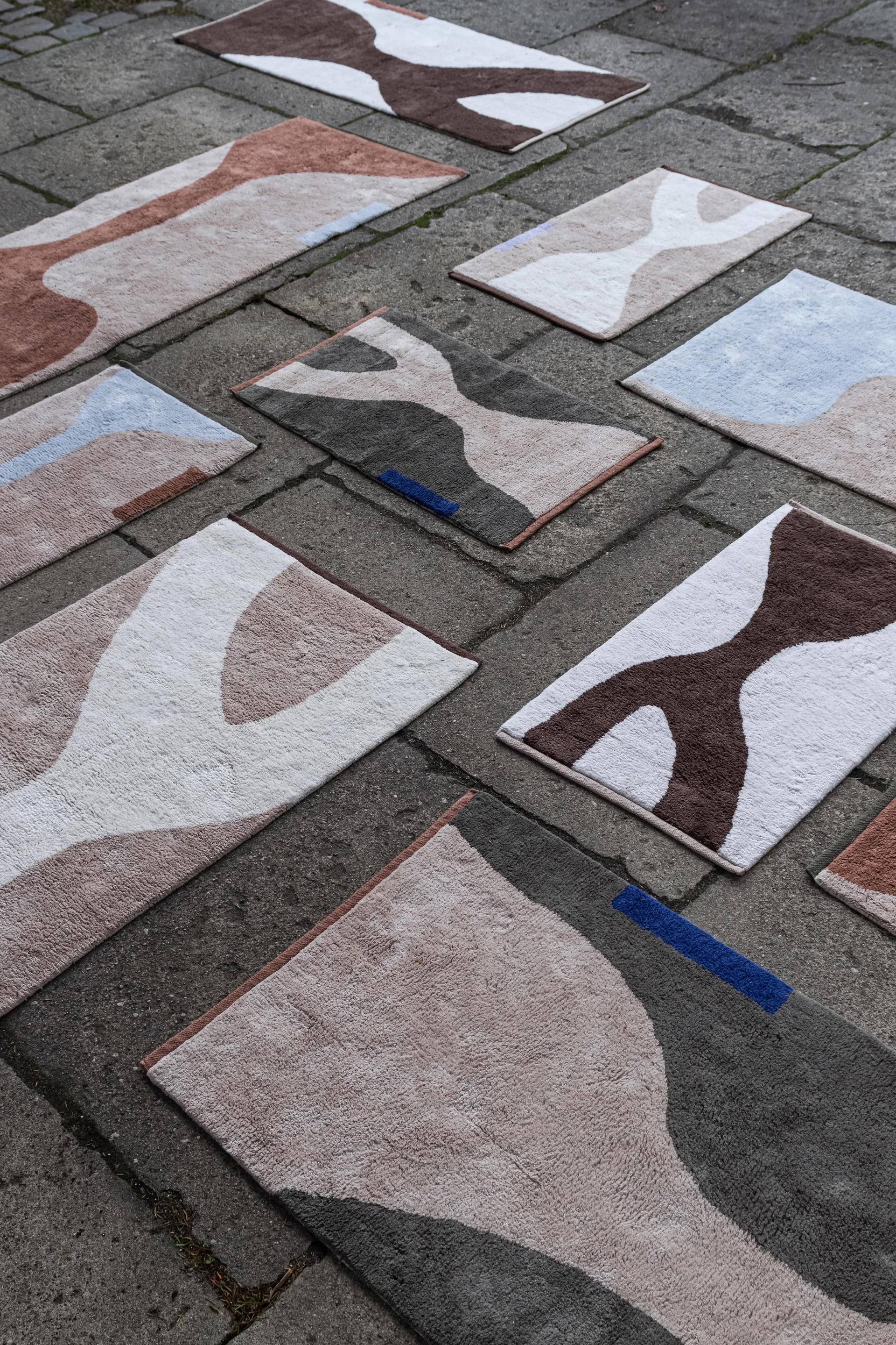 Figura måtte, Sand, 50x80 cm Mette Ditmer