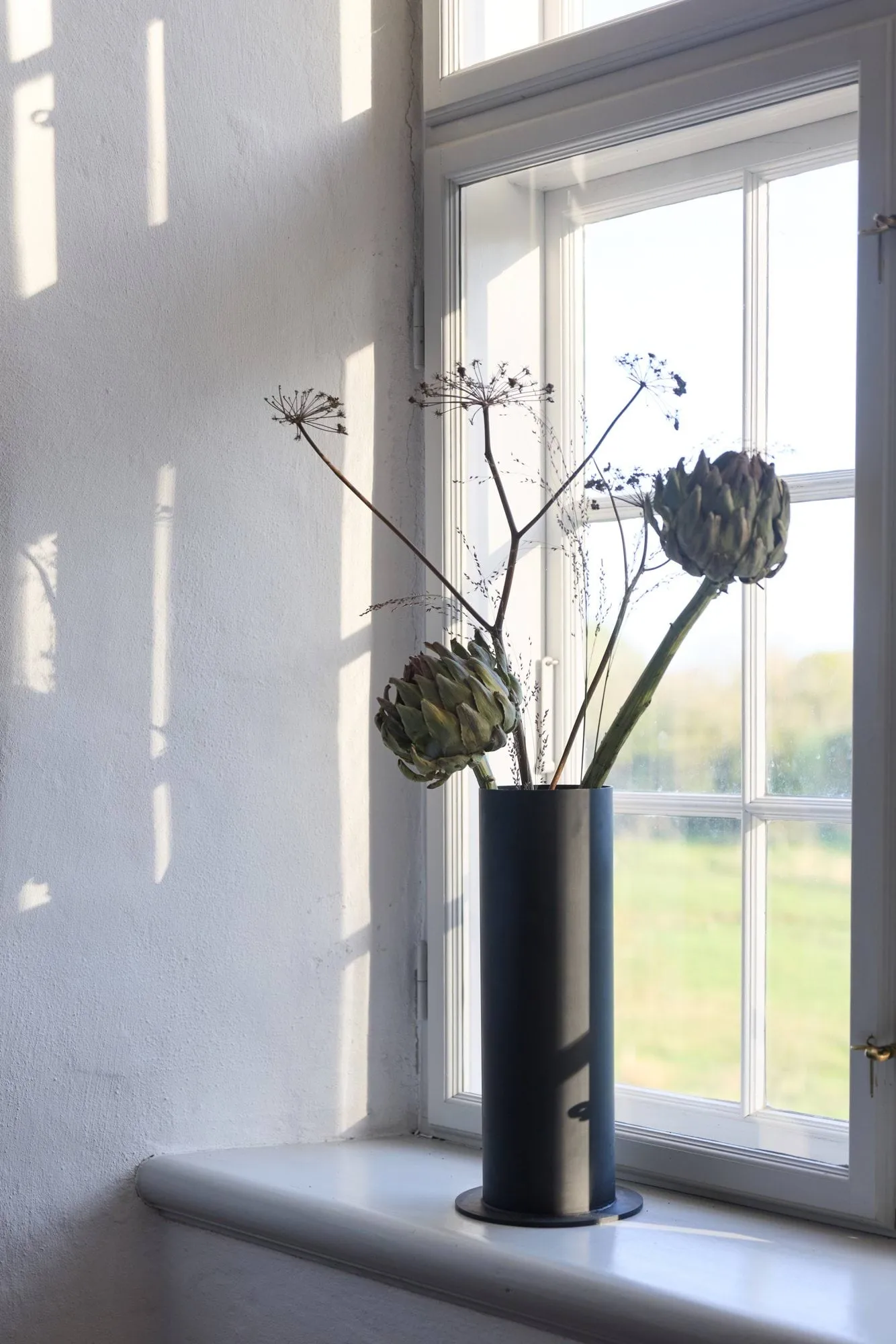 Floor vase, Sort, 40,5 cm Mette Ditmer