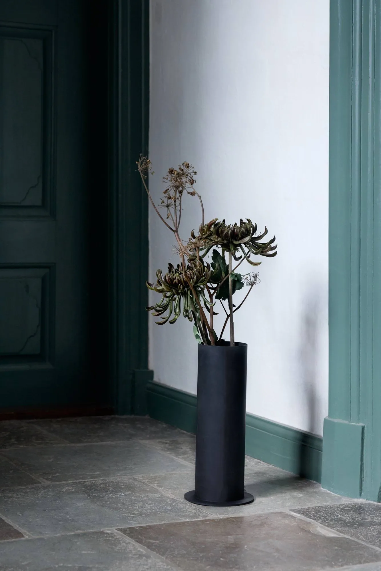 Floor vase, Sort, 40,5 cm Mette Ditmer