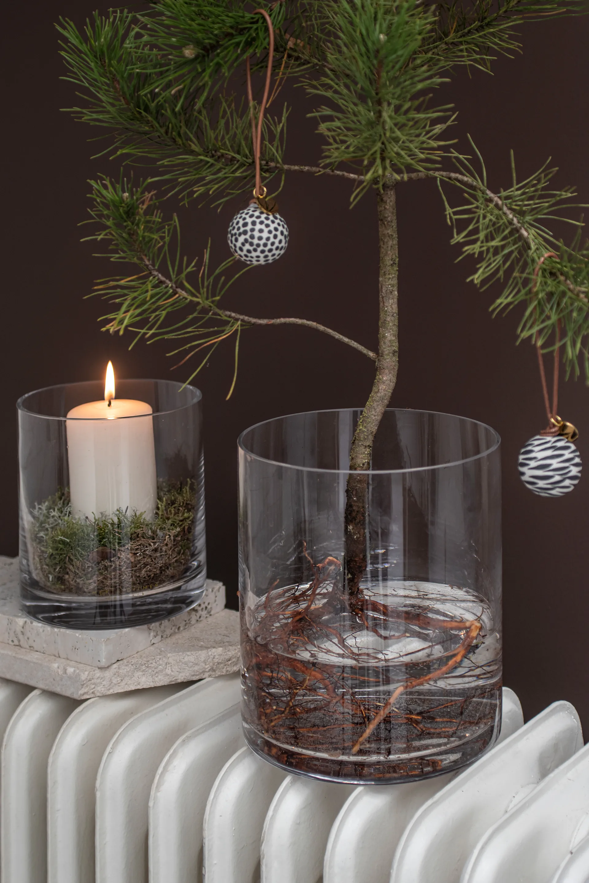 Globe julekugle 3 dele, Black Mette Ditmer
