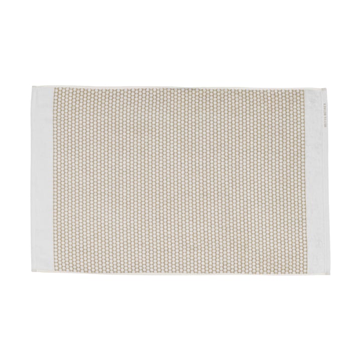 Grid bademåtte 50x80 cm - Sand/Offwhite - Mette Ditmer