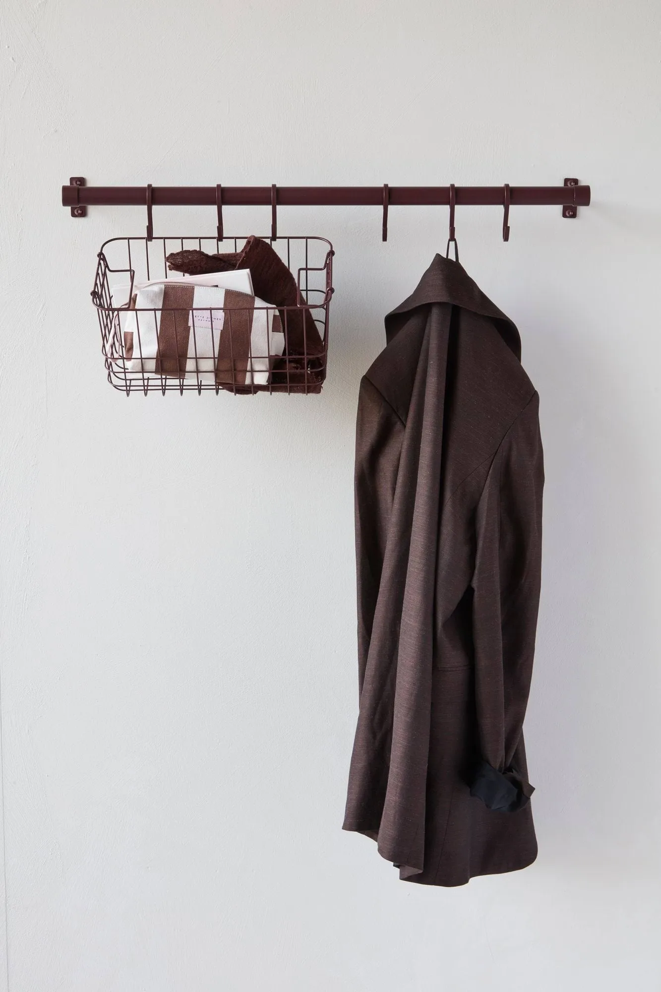 Hang-it tøjstativ, Rød, 11x70x5,5 cm Mette Ditmer