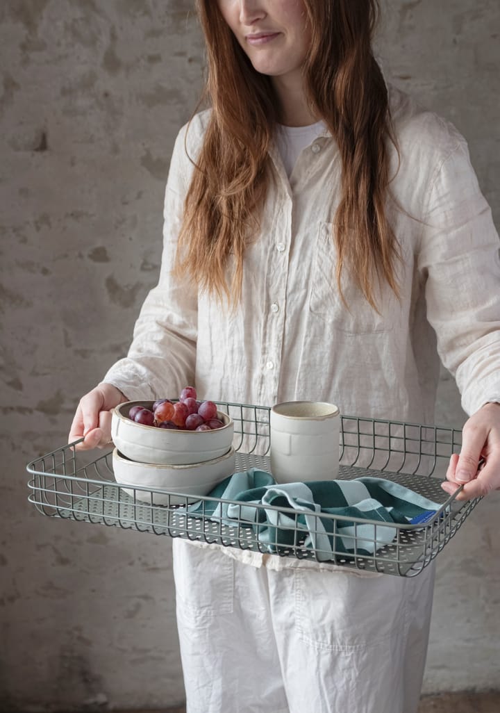 Lift serveringsbakke 33,5x45,5 cm, Thyme green Mette Ditmer