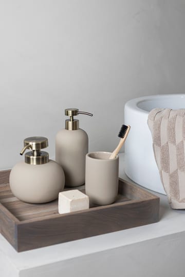 Lotus sæbedispenser - Sand (off-white) - Mette Ditmer