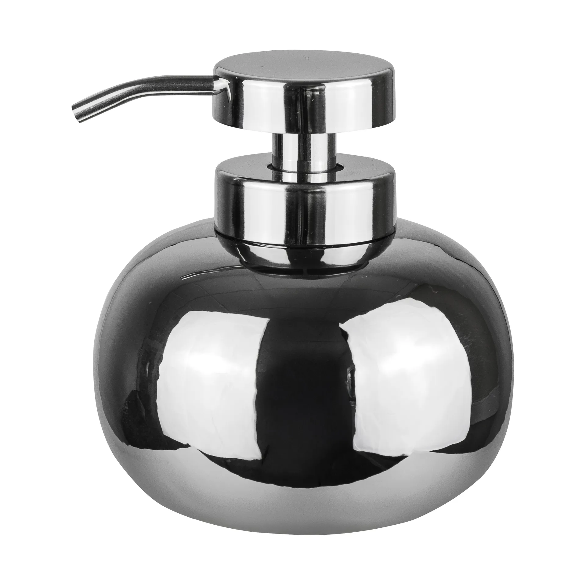 Lotus sæbepumpe låg, Chrome Mette Ditmer