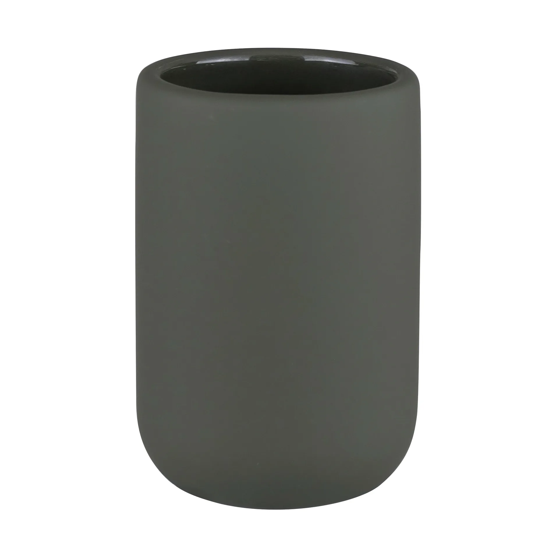 Lotus tandbørsteholder, Dark olive Mette Ditmer