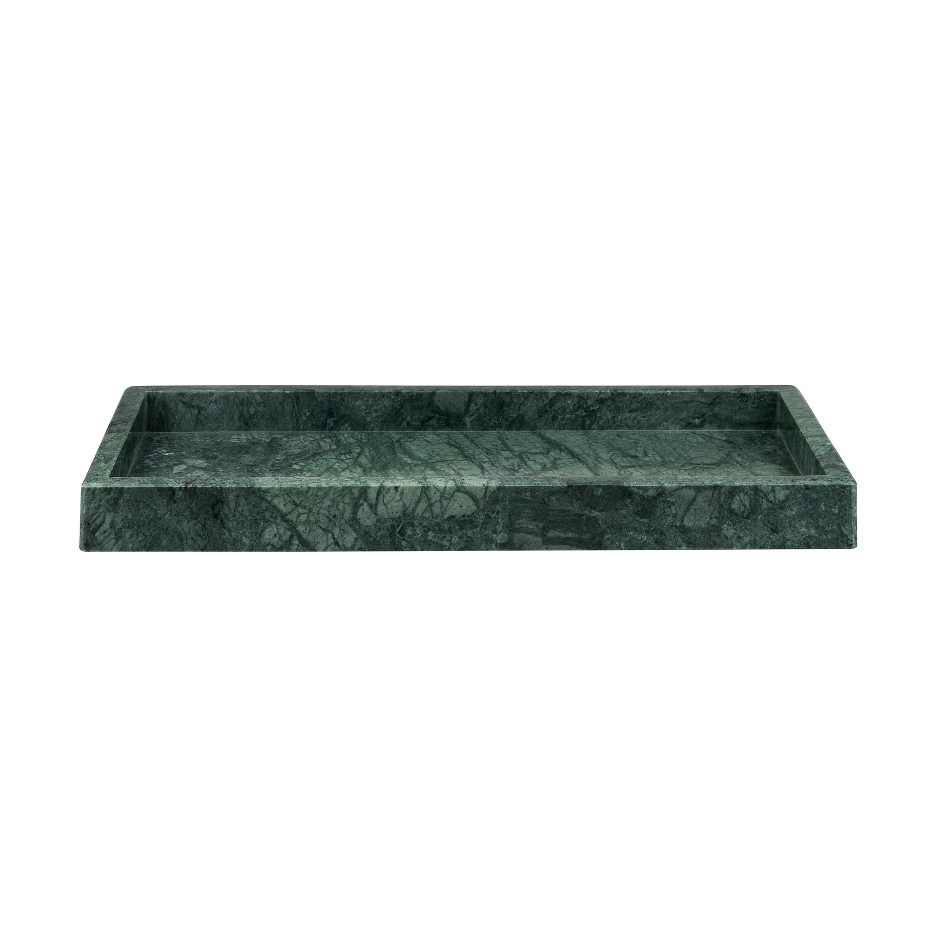 Marble dekorationsbakke 16x31 cm, Dark forest Mette Ditmer