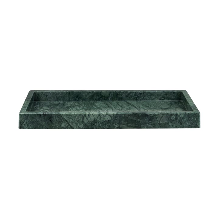 Marble dekorationsbakke 16x31 cm - Dark forest - Mette Ditmer