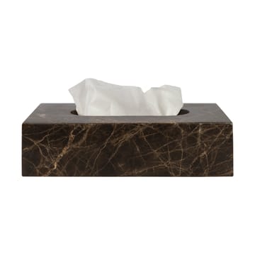 Marble lommetørklædeæske 14x25,5 cm - Brun - Mette Ditmer