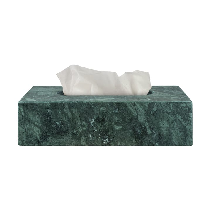 Marble lommetørklædeæske 14x25,5 cm, Dark forest Mette Ditmer