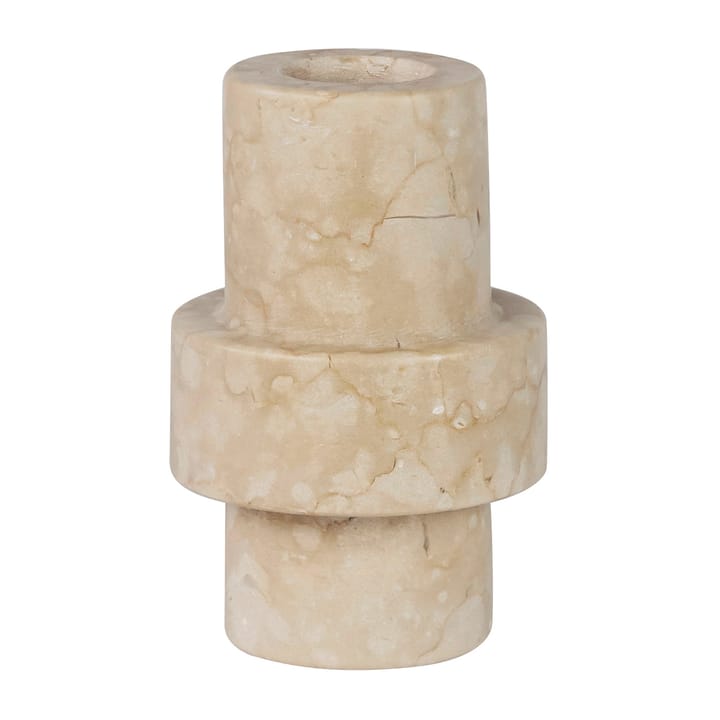 Marble lysestage 8,5 cm - Sand - Mette Ditmer