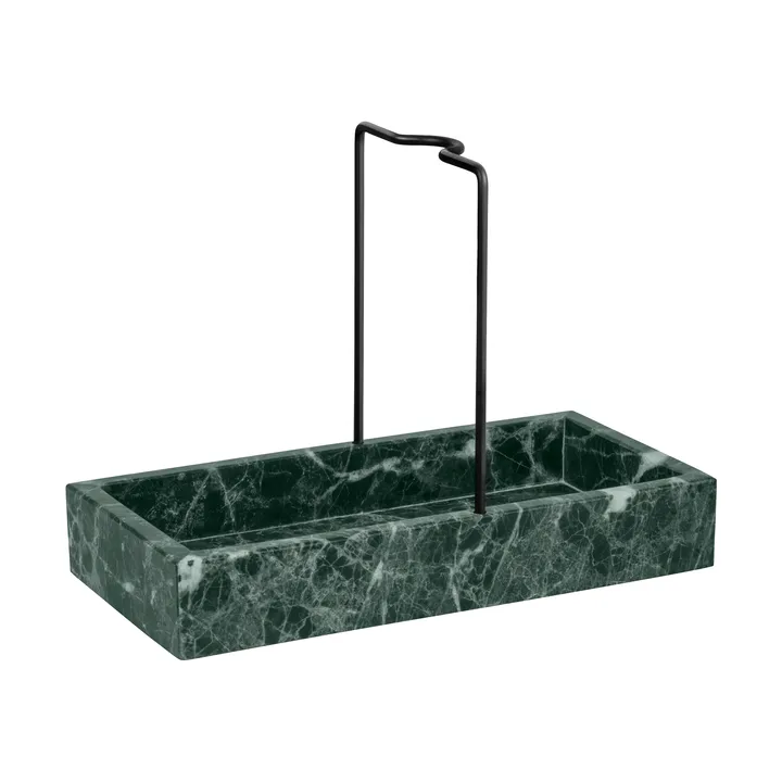 Marble opvaskesæt 12x23,5 cm - Grøn - Mette Ditmer
