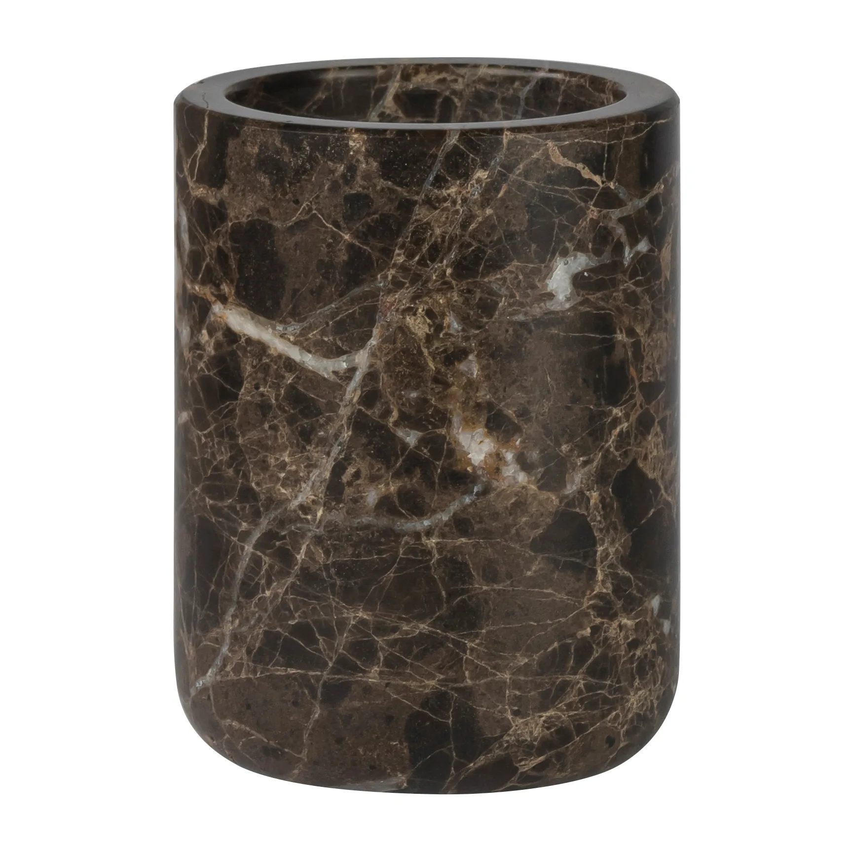 Marble tandkrus 10 cm, Brun Mette Ditmer