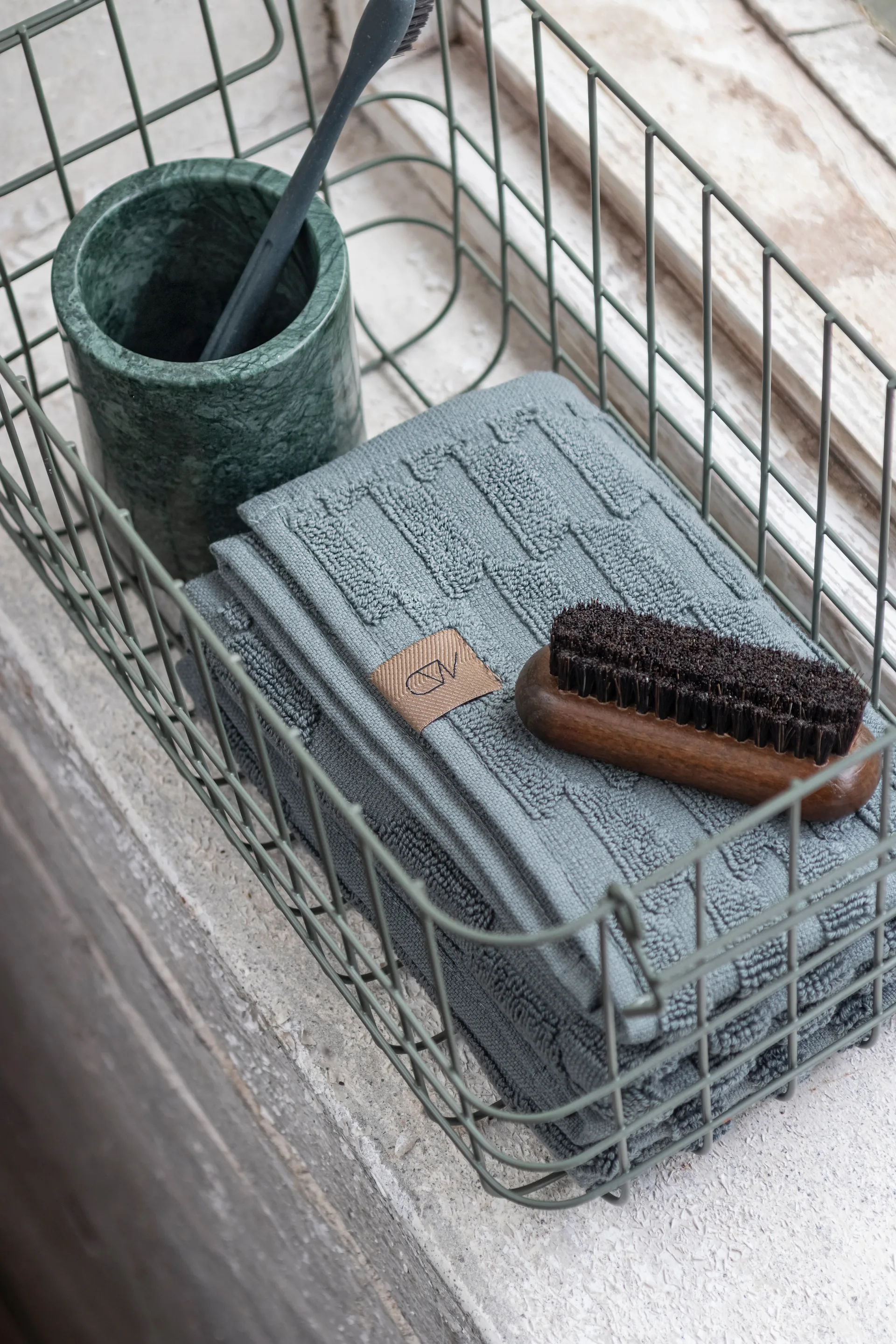 Marble tandkrus 10 cm, Dark forest Mette Ditmer