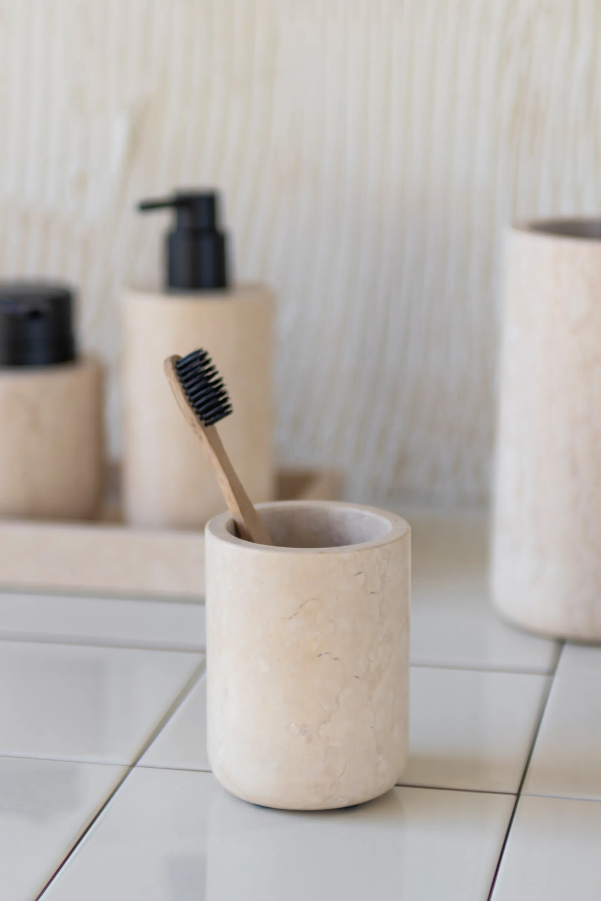 Marble tandkrus 10 cm, Sand Mette Ditmer