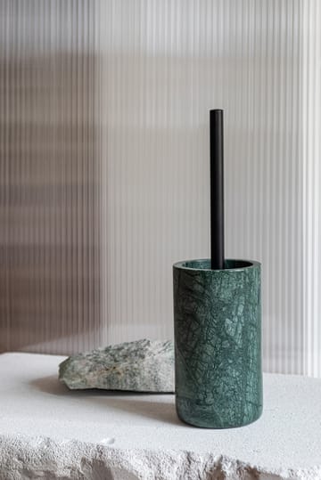 Marble toiletbørste 36 cm - Dark forest - Mette Ditmer