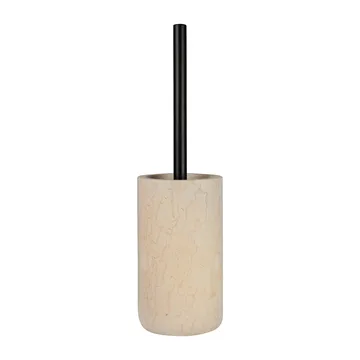 Marble toiletbørste 36 cm - Sand - Mette Ditmer