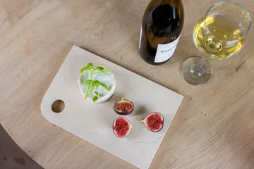 Marmor serveringsbakke medium 20x30 cm - Sand - Mette Ditmer