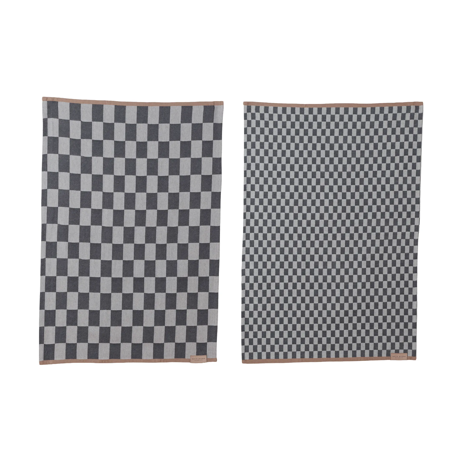 Mini-Max køkkenhåndklæde 2-pak, Grey (grå), 50x70 cm Mette Ditmer