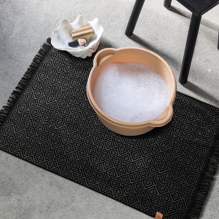 Morocco bademåtte 50x80 cm, Black/Grey Mette Ditmer