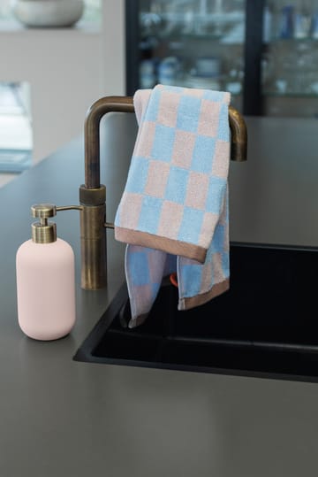 Retro gæstehåndklæde 40x55 cm 2-pak - Light blue - Mette Ditmer