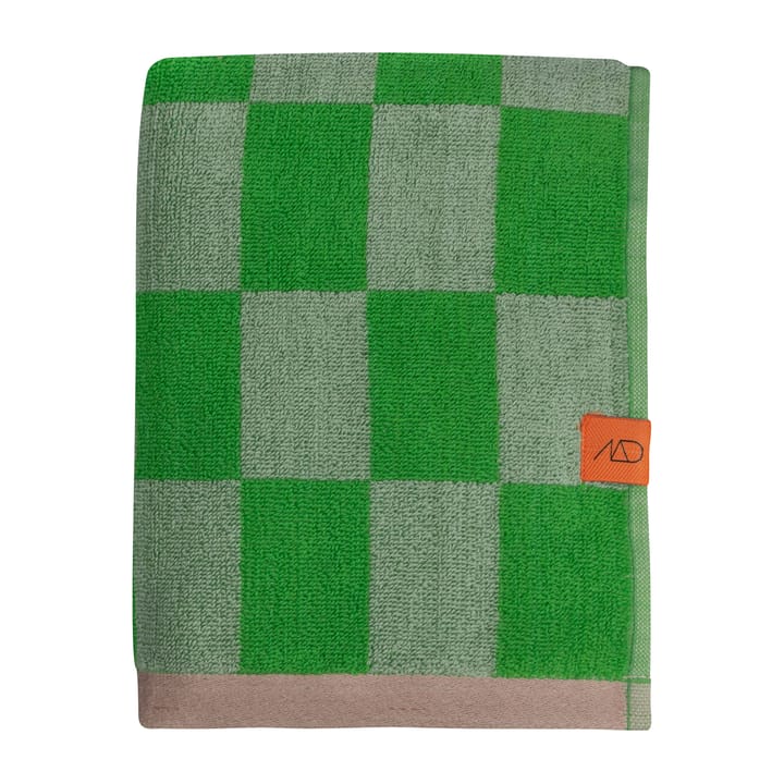 Retro gæstehåndklæde 50x90 cm - Classic green - Mette Ditmer