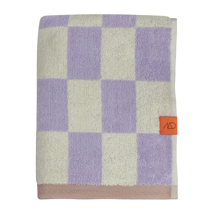 Retro gæstehåndklæde 50x90 cm - Lilac - Mette Ditmer