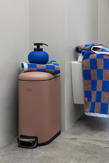 Retro gæstehåndklæde - Cobalt, 70x133 cm - Mette Ditmer