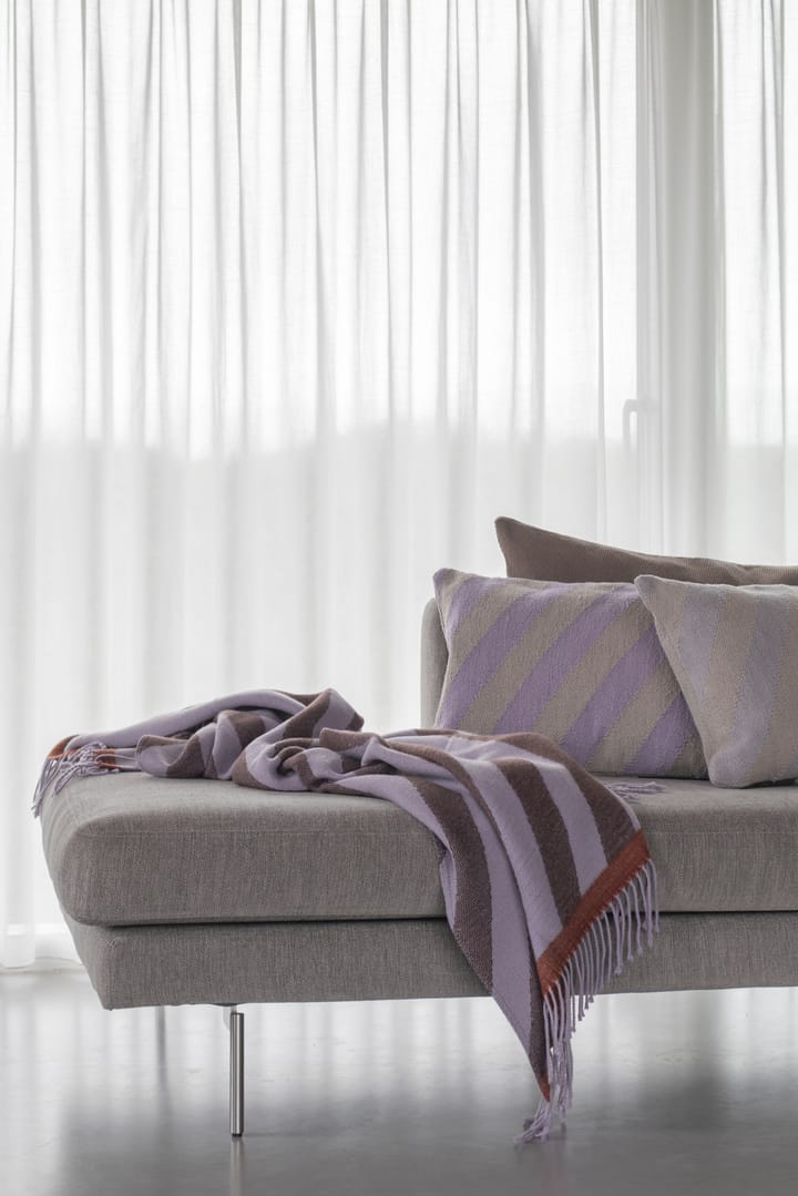 Retro plaid 125x170 cm, Brown Mette Ditmer
