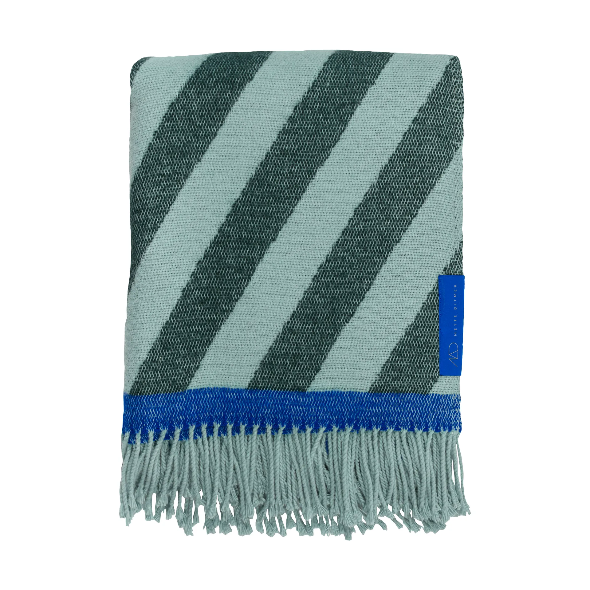 Retro plaid 125x170 cm, Mint Mette Ditmer