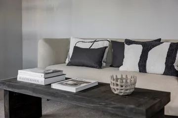 Scala pudebetræk - Stone grey, 40x60 cm - Mette Ditmer