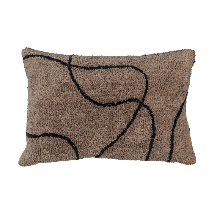 Shadow tuftet pudebetræk 40x60 cm - Brown - Mette Ditmer