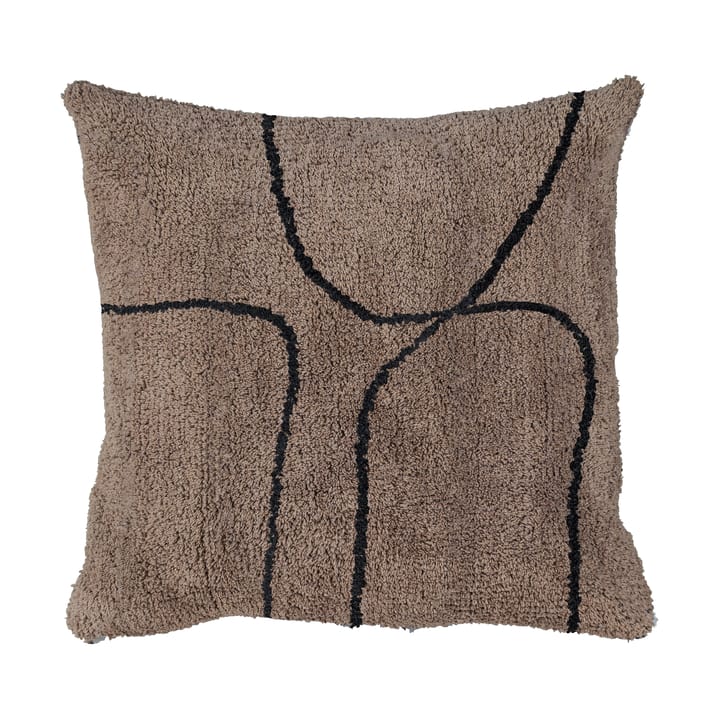 Shadow tuftet pudebetræk 50x50 cm - Brown - Mette Ditmer