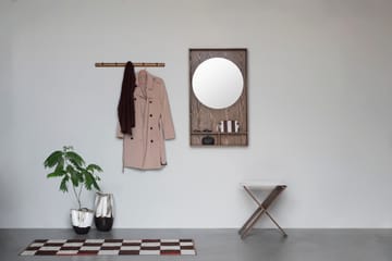 Show-me spejl med hylde large - Dark oiled - Mette Ditmer