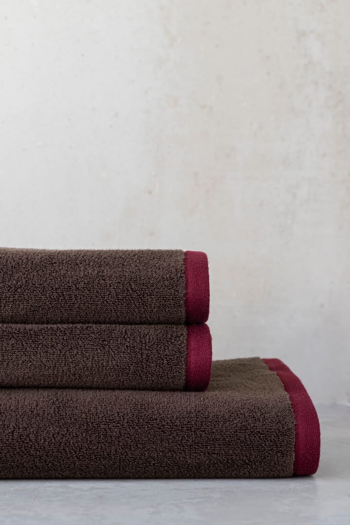 Soft badehåndklæde 70x133 cm, Brown-sand Mette Ditmer
