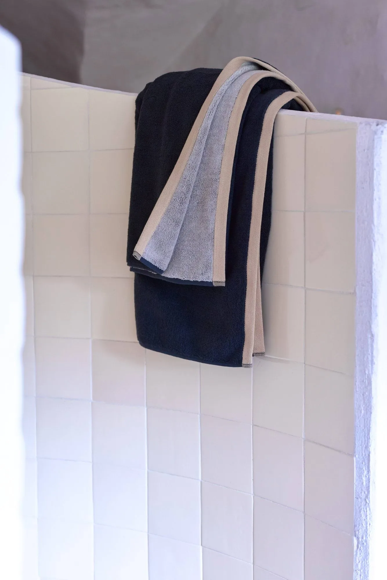 Soft håndklæde 50x90 cm, Grey (grå), 50x90 cm Mette Ditmer