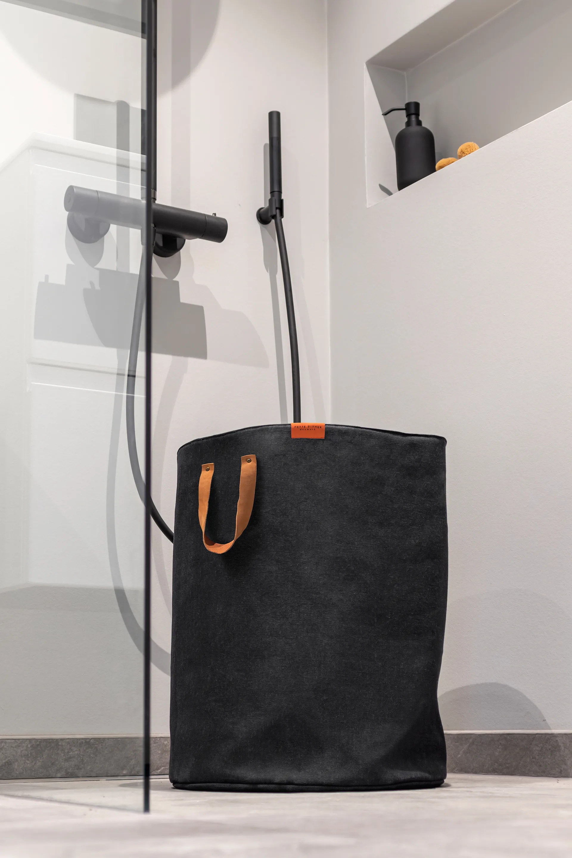 Sort It vasketøjskurv, Black Mette Ditmer