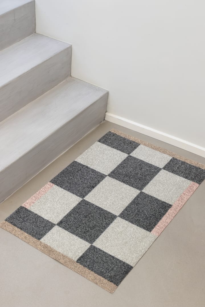 Square all-round dørmåtte, Dark grey, 55x80 cm Mette Ditmer