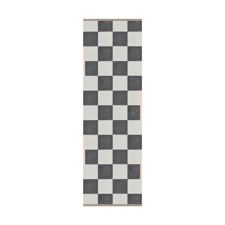 Square all-round løber - Dark grey, 77x240 cm - Mette Ditmer